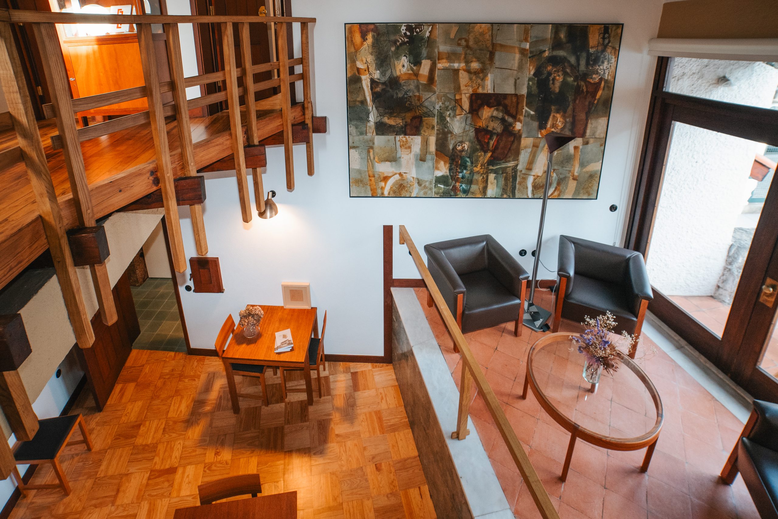 Vista da Quinta da Piela no Douro, uma propriedade com 10 hectares, projeto aprovado para hotel e restauro de casas, e 340 metros de margem junto ao rio Douro.